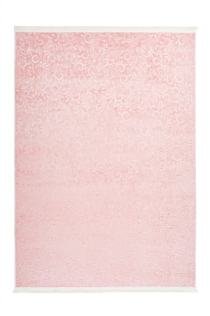 Covor roz din fibre sintetice Peri Lalee (diverse dimensiuni)