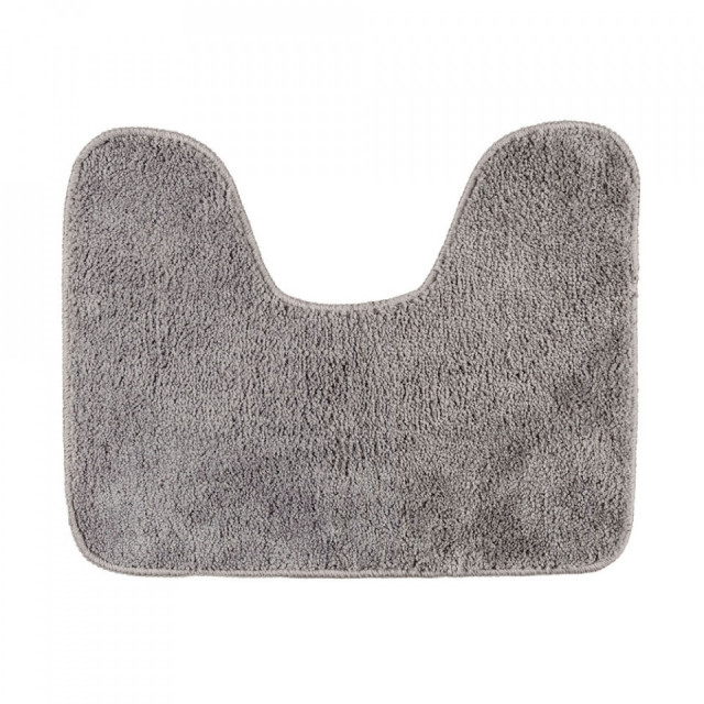 Covoras pentru baie gri din poliester 40x50 cm Helvi Wenko