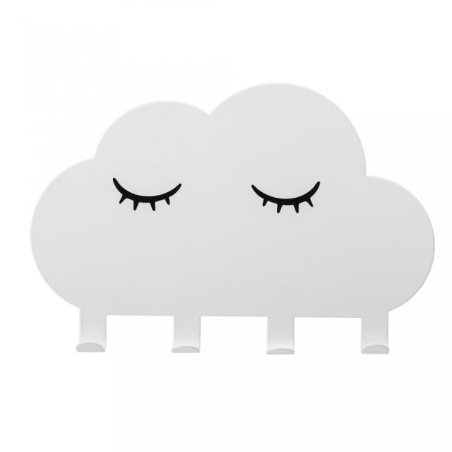 Cuier alb din metal Cloud Bloomingville Mini