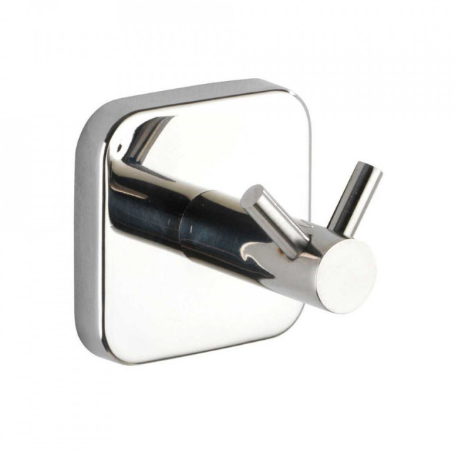 Cuier argintiu din inox Mezzano Duo Wenko