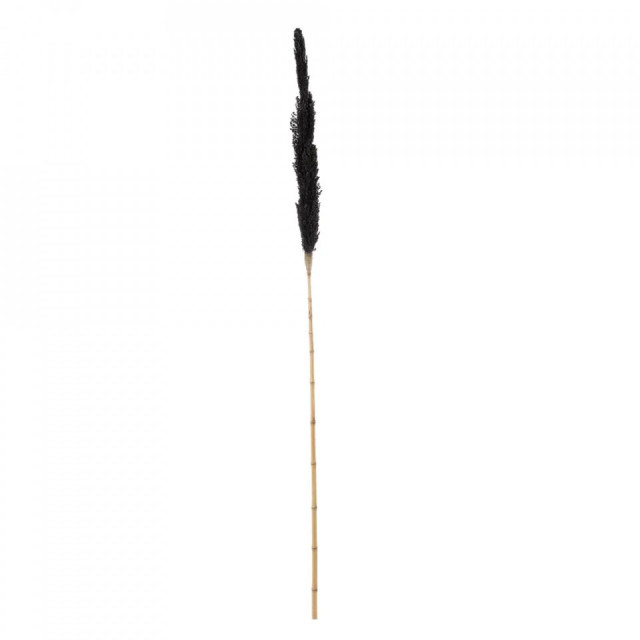 Decoratiune neagra din fibre naturale 190 cm Padula The Home Collection