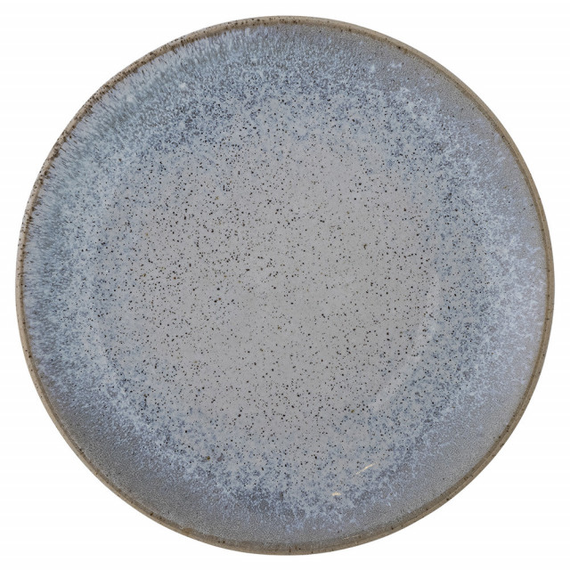 Farfurie intinsa albastra din ceramica 20 cm Pauly Bloomingville