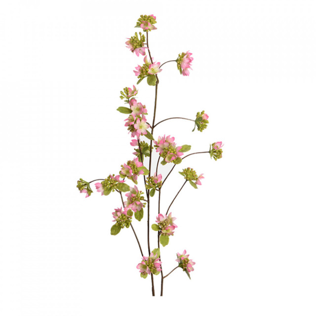 Floare artificiala din plastic 70 cm Branche Mini Skimia Lou de Castellane