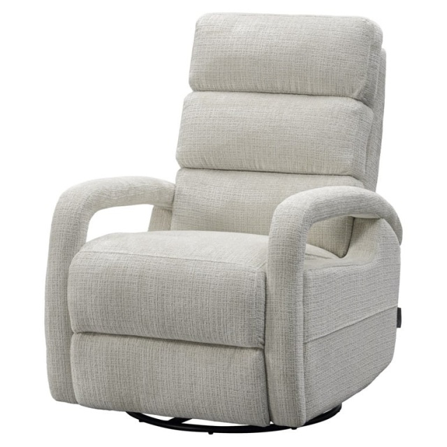 Fotoliu recliner bej din textil Denvi Chenille Richmond Interiors