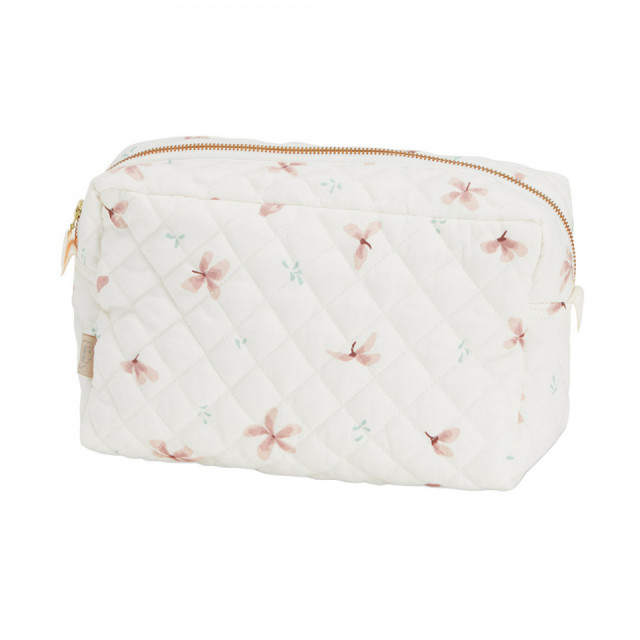 Geanta pentru cosmetice crem din bumbac Windflower CamCam Copenhagen