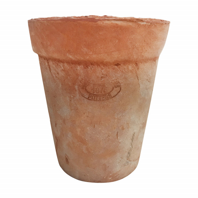 Ghiveci portocaliu din ceramica 13 cm Muntera Esschert Design
