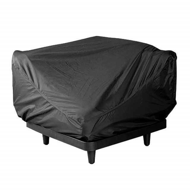 Husa protectie pentru canapea exterior gri inchis din fibre sintetice 110x110 cm Paletti Fatboy
