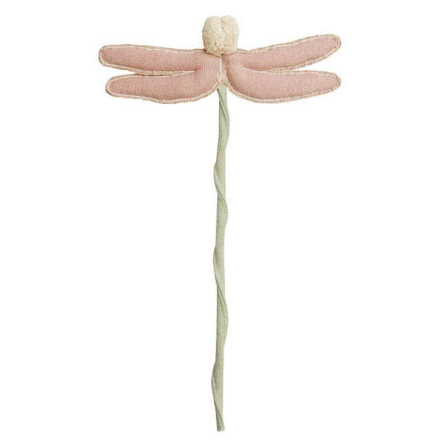 Jucarie roz din bumbac si poliester Dragonfly Lorena Canals