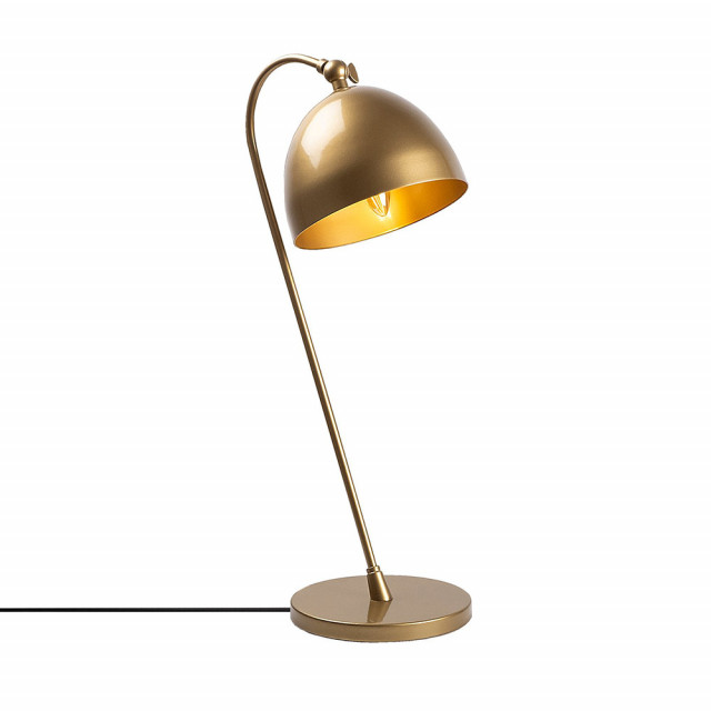 Lampa birou aurie din metal 54 cm Acuka The Home Collection