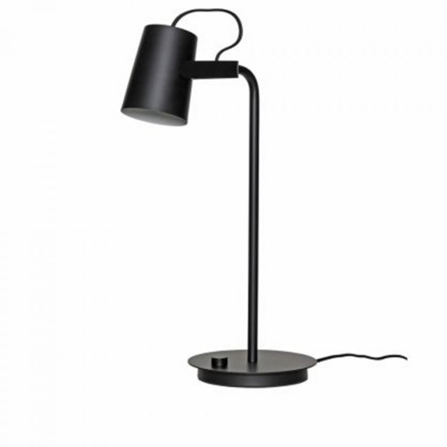 Lampa birou neagra din fier 54 cm Ardent Hubsch