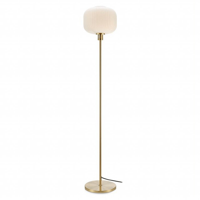 Lampadar alb/auriu din metal 141 cm Sober Markslojd