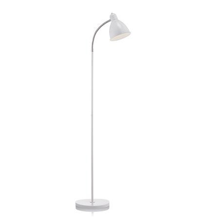 Lampadar alb din metal 145 cm Nitta Markslojd