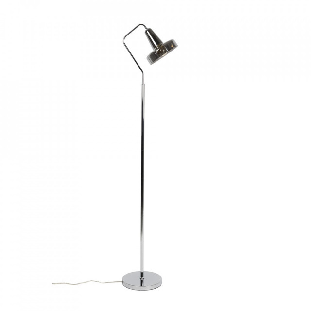 Lampadar gri fum din metal 160 cm Anshin The Home Collection