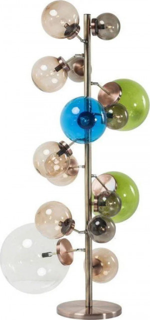 Lampadar multicolor din metal cu 15 becuri 160 cm Balloon Kare