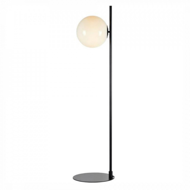 Lampadar negru/alb din metal 135 cm Dione Markslojd