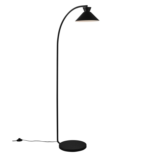 Lampadar negru din metal 150 cm Dial Nordlux
