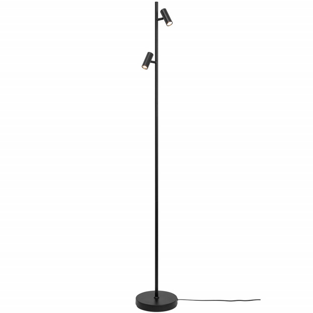 Lampadar negru din metal cu LED 141 cm Omari Nordlux