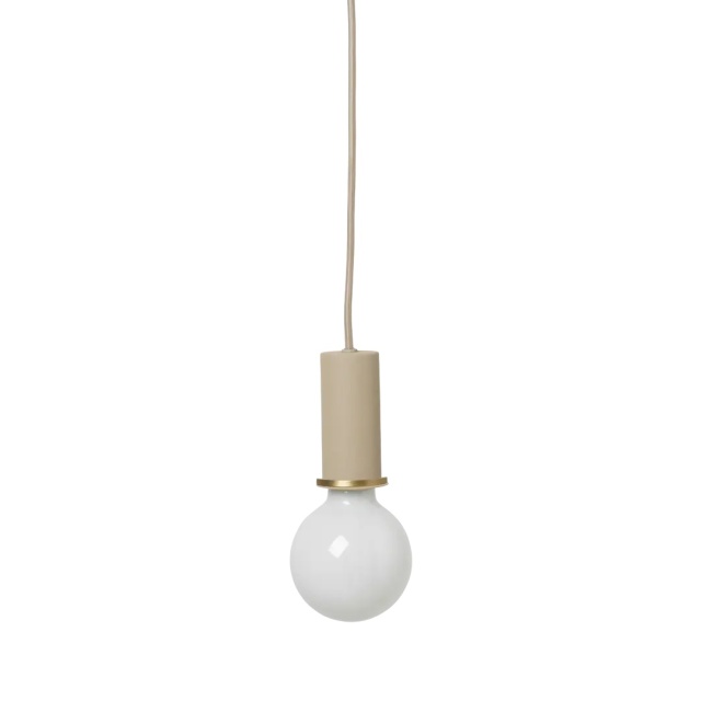 Lustra crem din metal Collect Ferm Living