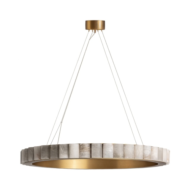 Lustra multicolora din marmura cu LED Ava Vical Home