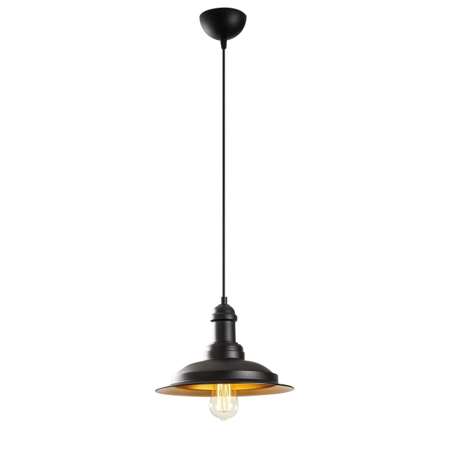 Lustra neagra/aurie din metal Saglam Ale The Home Collection