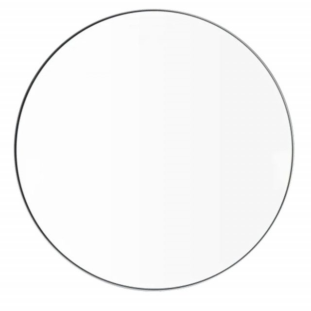 Oglinda rotunda alba din sticla si otel 80 cm Rim Blomus