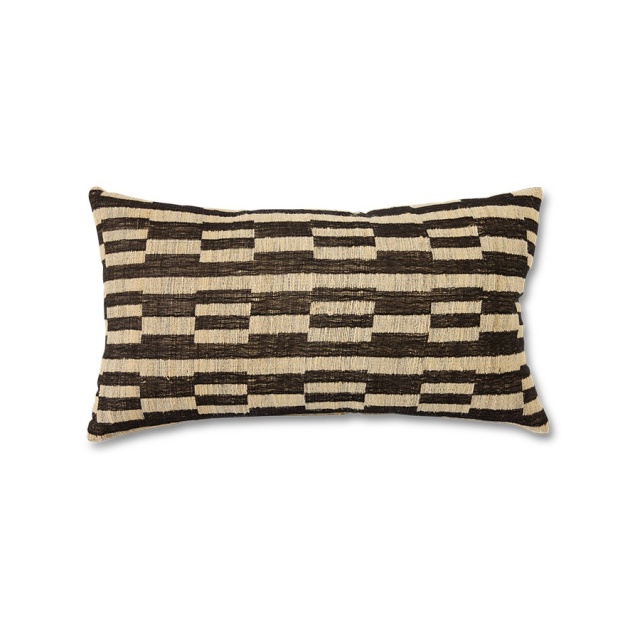 Perna dreptunghiulara maro/bej din fibre naturale 40x70 cm Opery HKliving