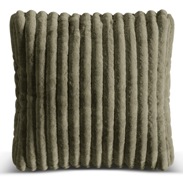 Perna patrata verde din catifea 40x40 cm Martina Corduroy Micadoni