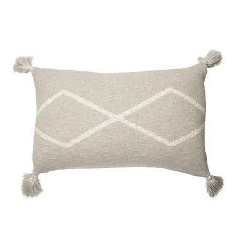 Perna pentru copii dreptunghiulara bej in/crem din bumbac 30x48 cm Oasis Linen Lorena Canals