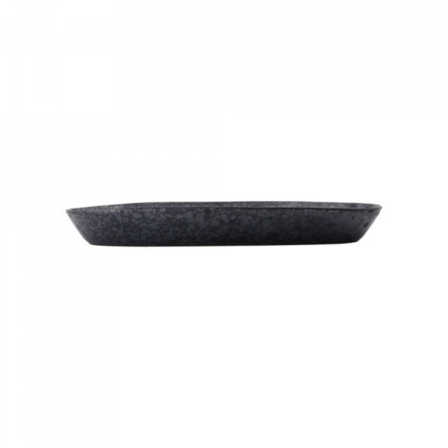 Platou pentru servire gri din ceramica 19x38 cm Pion House Doctor