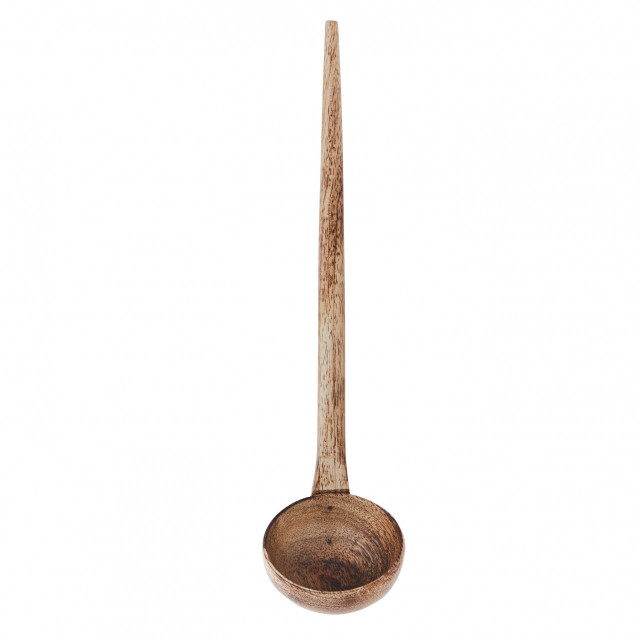 Polonic maro din lemn de mango Ladle Madam Stoltz