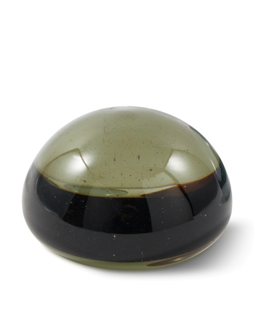 Prespapier gri inchis din sticla Calming Pebbles S Pols Potten