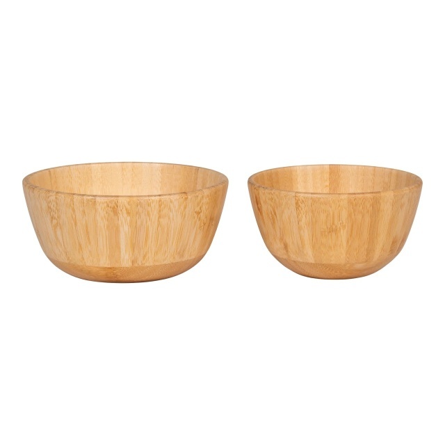 Set 2 boluri maro din bambus Chefalu House Nordic