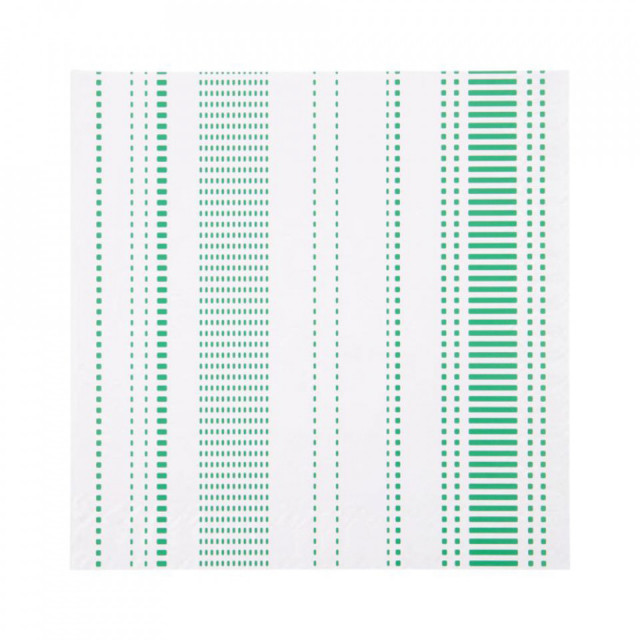 Set 40 servetele verde 17x17 cm Code House Doctor
