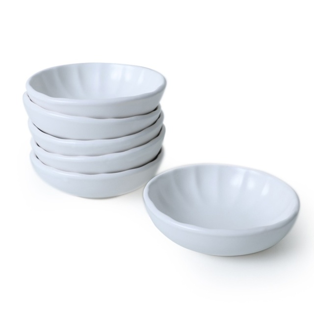 Set 6 boluri pentru aperitive albe din ceramica 190 ml Beb The Home Collection