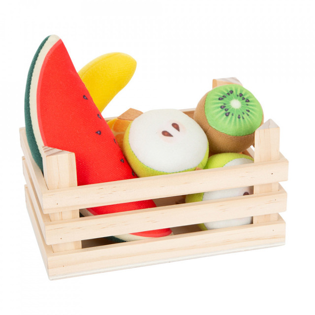 Set de joaca 8 piese din lemn Fruits small foot