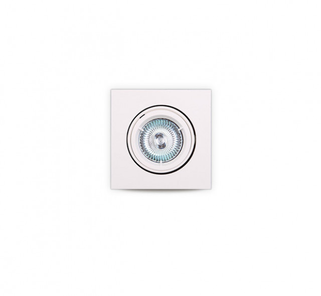 Spot alb din metal Halogen Lamp Square Maxlight