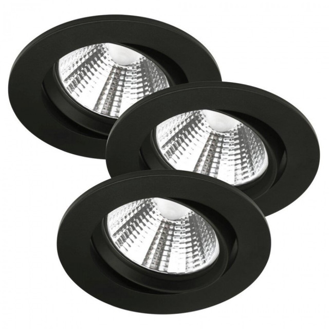 Spot LED dimabil negru din metal cu 3 becuri Fremont Multi Black Nordlux
