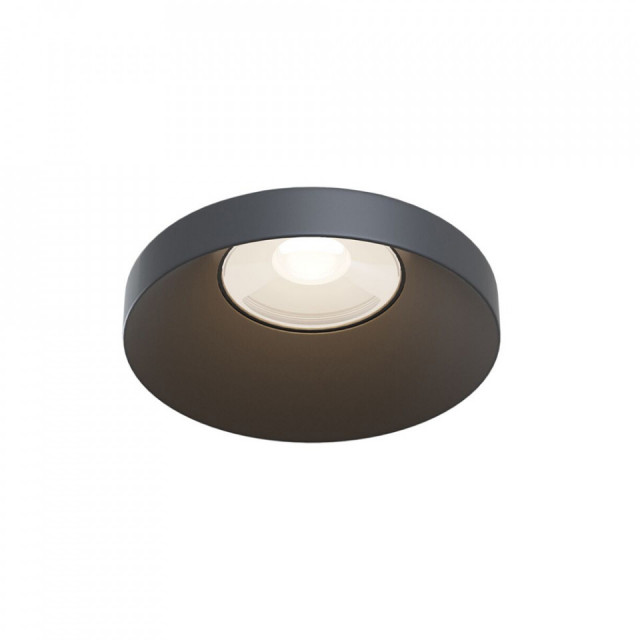 Spot negru din metal cu LED Kappell Maytoni