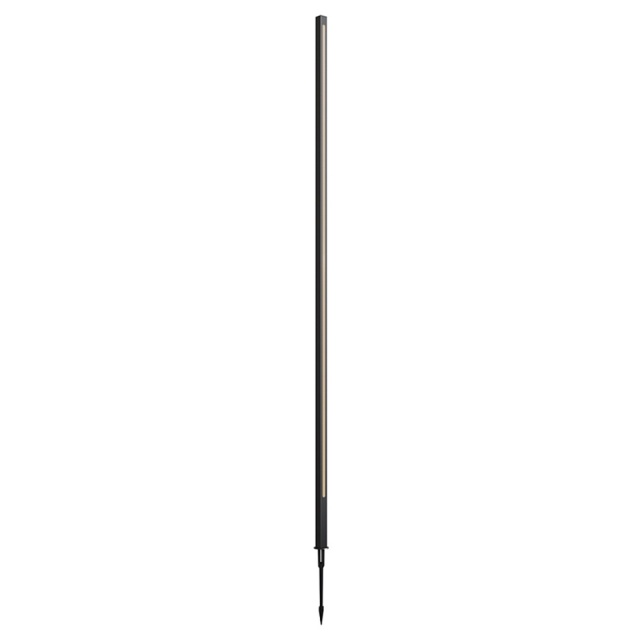 Stalp de iluminat gri grafit din metal cu LED 182 cm Pole Maytoni