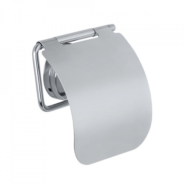 Suport hartie igienica argintiu din metal Osimo Static Loc Wenko