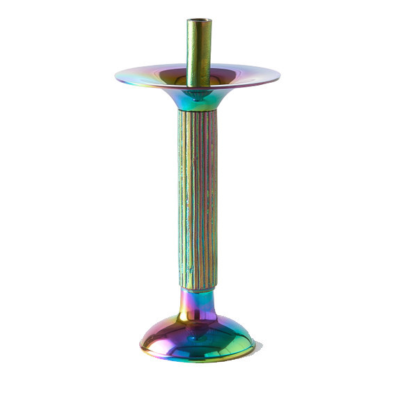 Suport lumanare multicolor din metal 41 cm Doric Pols Potten