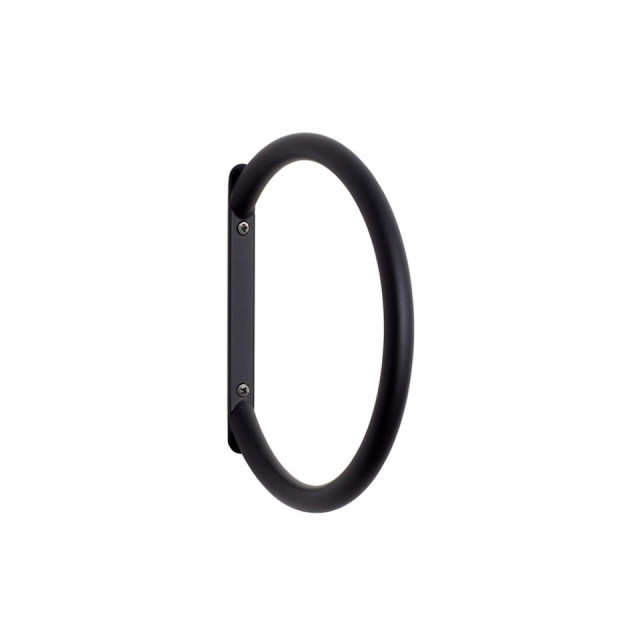 Suport prosoape negru din metal 21 cm Apply Hubsch