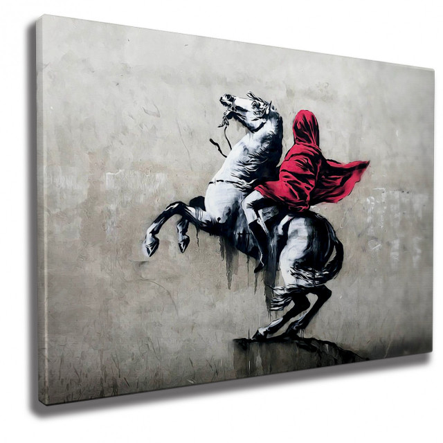 Tablou multicolor din bumbac 50x70 cm Horse The Home Collection