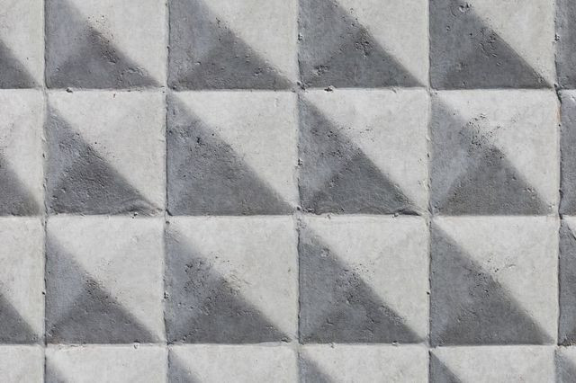 Tapet gri Triangle Square Tiles Rebel Walls