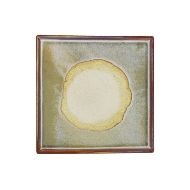 Tava patrata maro deschis din ceramica 31x31 cm Linn LifeStyle Home Collection