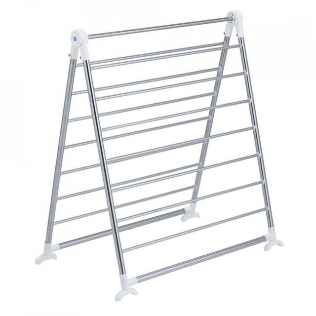 Uscator rufe argintiu/alb din metal Overbath Profi Wenko