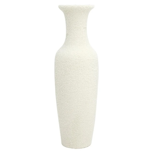 Vaza alba din ceramica 123 cm Fluffy Richmond Interiors