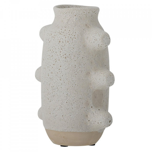 Vaza alba din ceramica 23 cm Birka Bloomingville