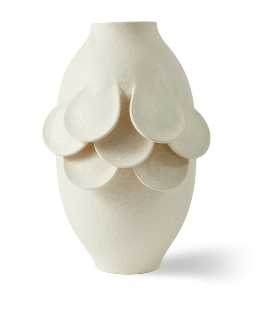 Vaza bej din ceramica 32 cm Quillie Pols Potten