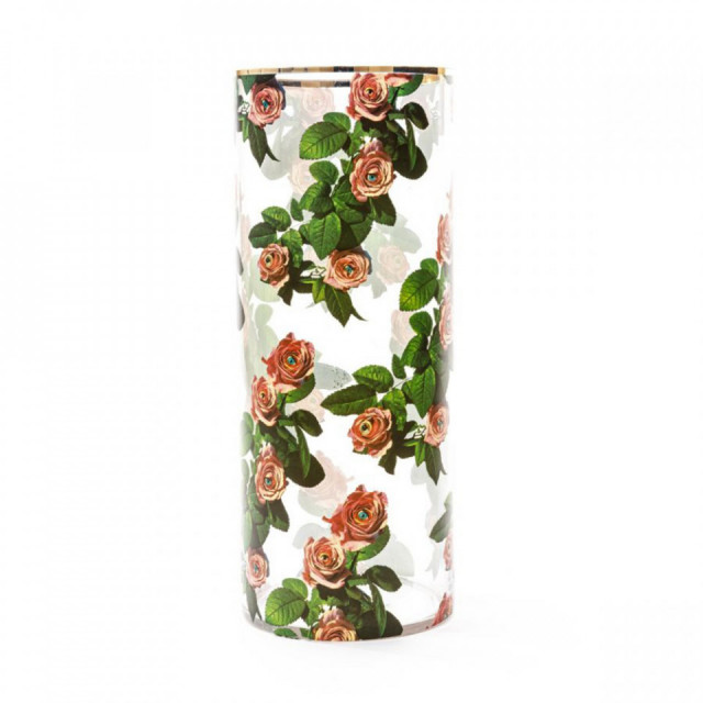 Vaza multicolora din sticla 50 cm Rose Seletti